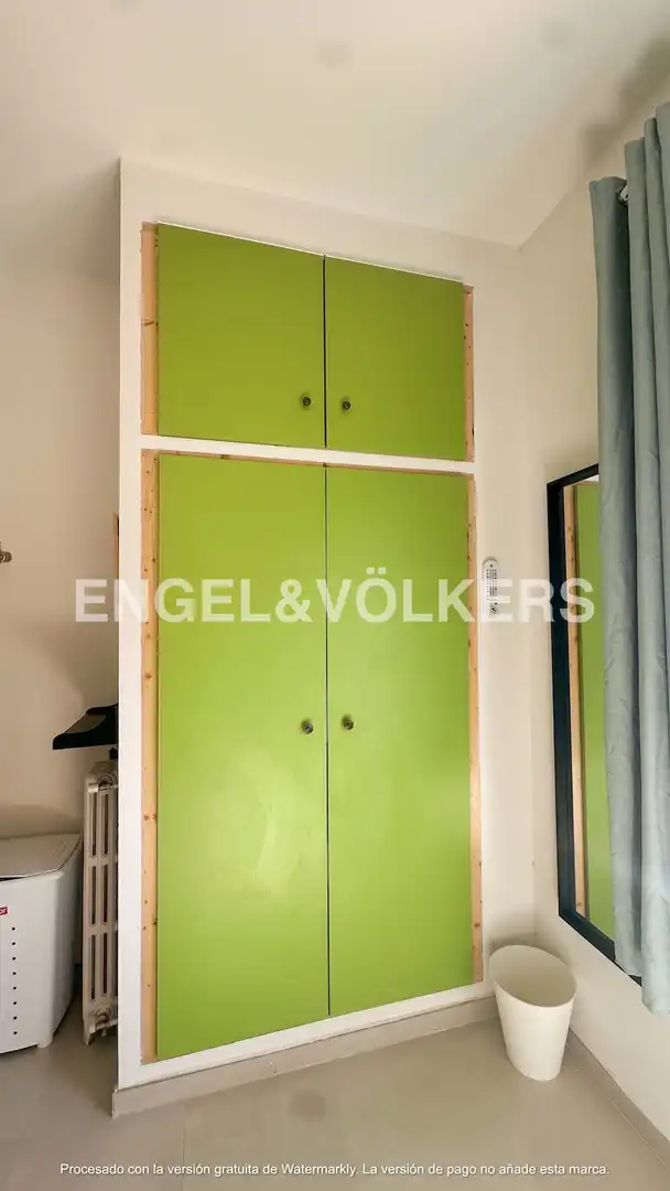 Küche von Wohnung zur Miete in Madrid mit Heizung, Möbliert und Balkon