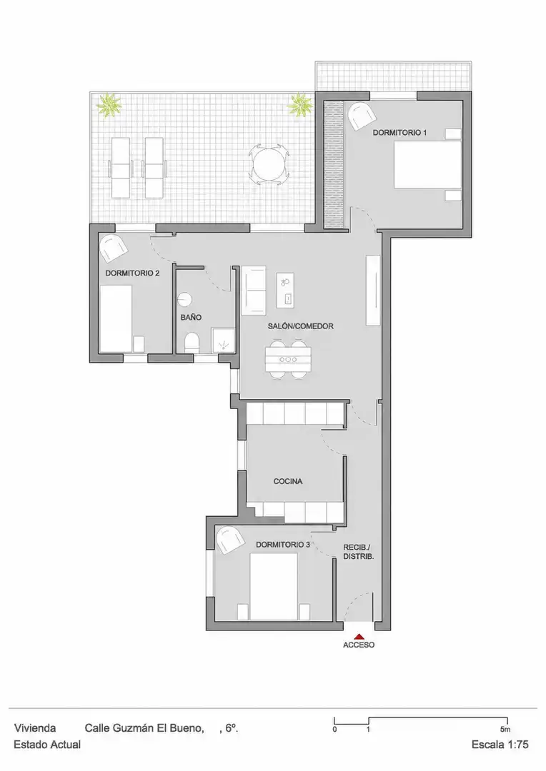 Attic for sale in  Madrid Capital  with Air Conditioner and Balcony