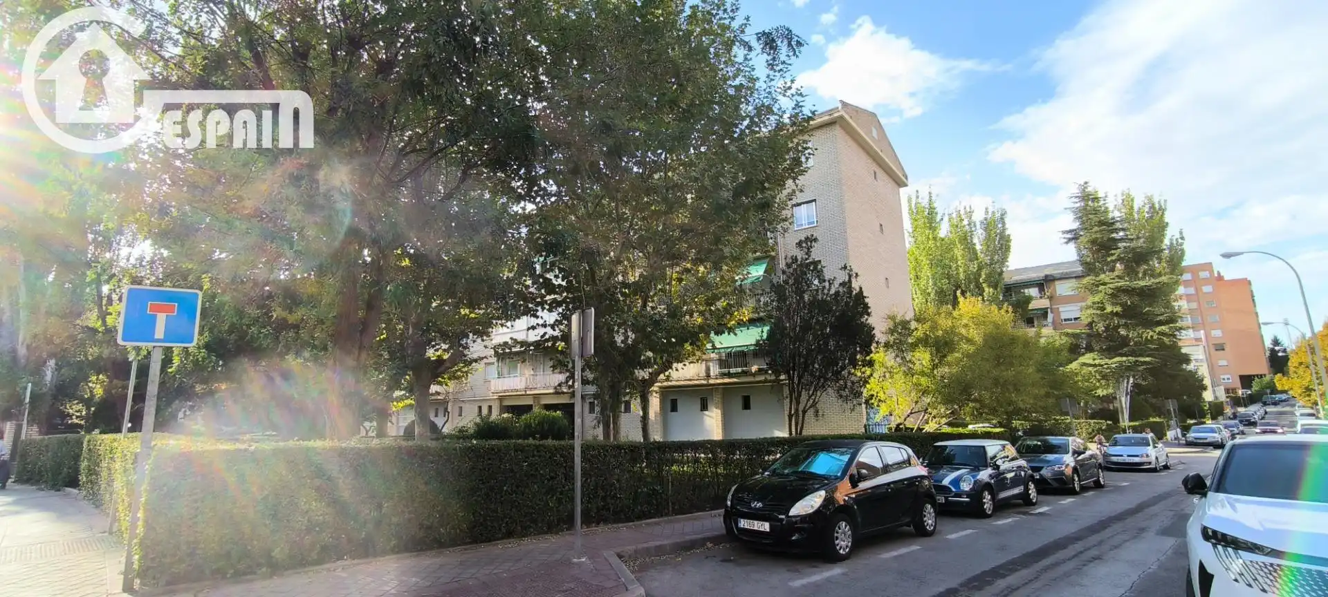 Vista exterior de Piso en venta en Madrid con Calefacción, Terraza y Amueblado