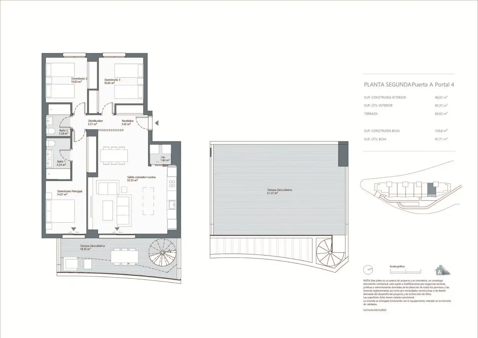 Penthouse with pool for sale in Diseminados, imagen 14