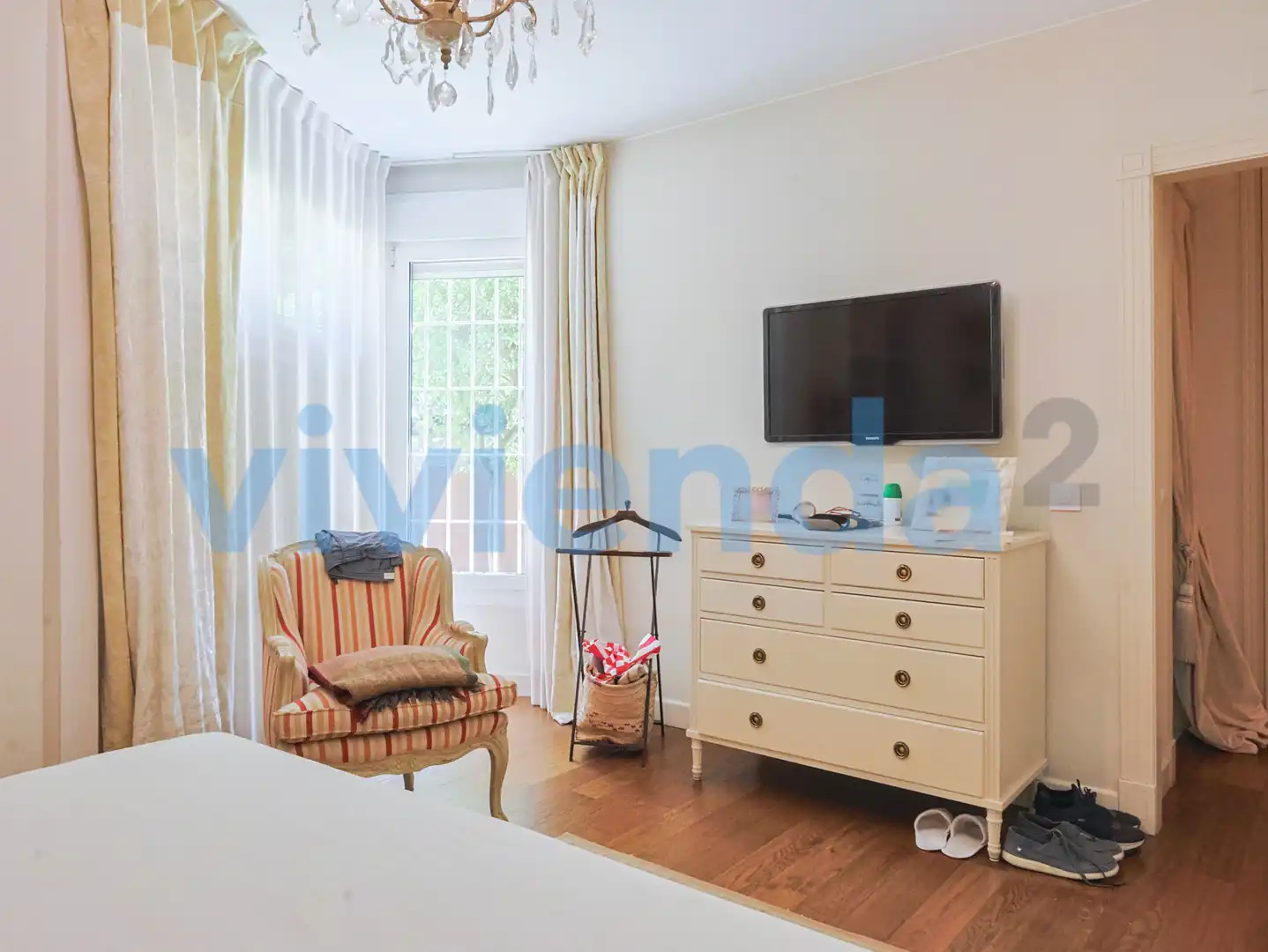 Bedroom of Flat for sale in Madrid  with Air Conditioner, Heating and Terrace