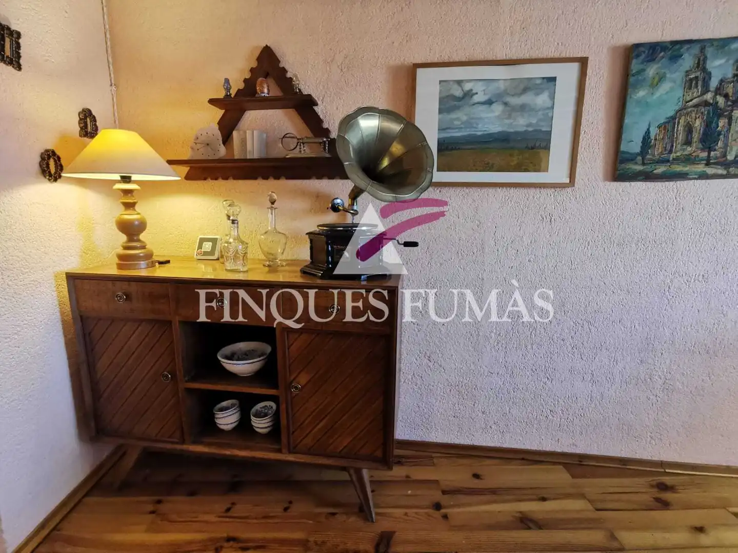 Comedor de Casa o chalet en venta en Savallà del Comtat con Calefacción, Trastero y Amueblado