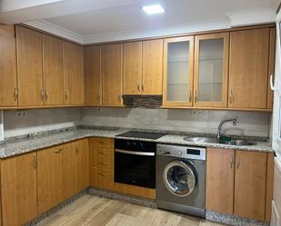 Kitchen of Flat for sale in Ferrol  with Parquet flooring, Oven and Washing machine