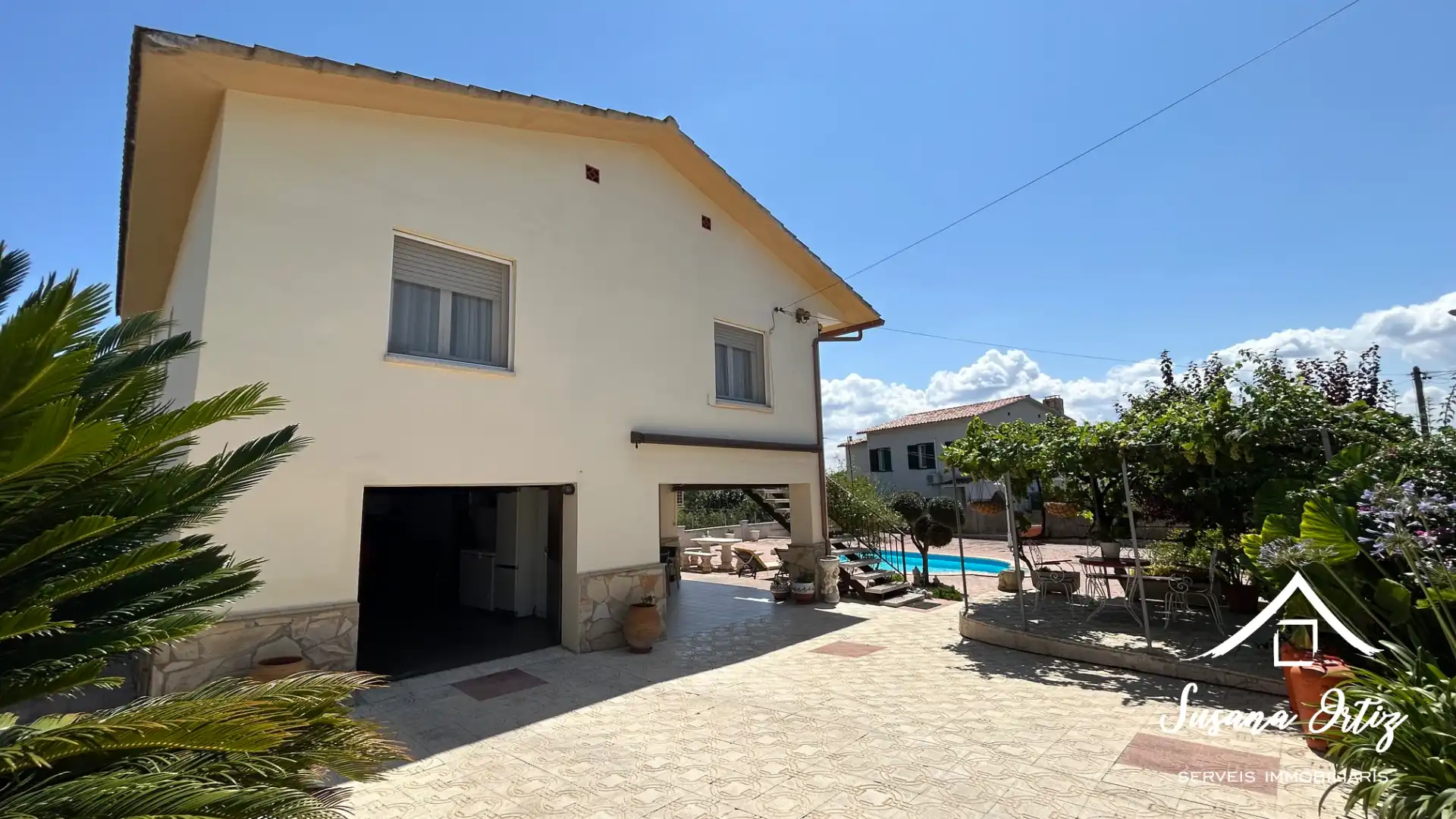 Vista exterior de Casa o xalet en venda en Masquefa amb Aire condicionat, Calefacció i Jardí privat