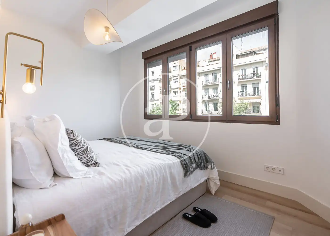 Bedroom of Flat for sale in Madrid  with Heating and Furnished