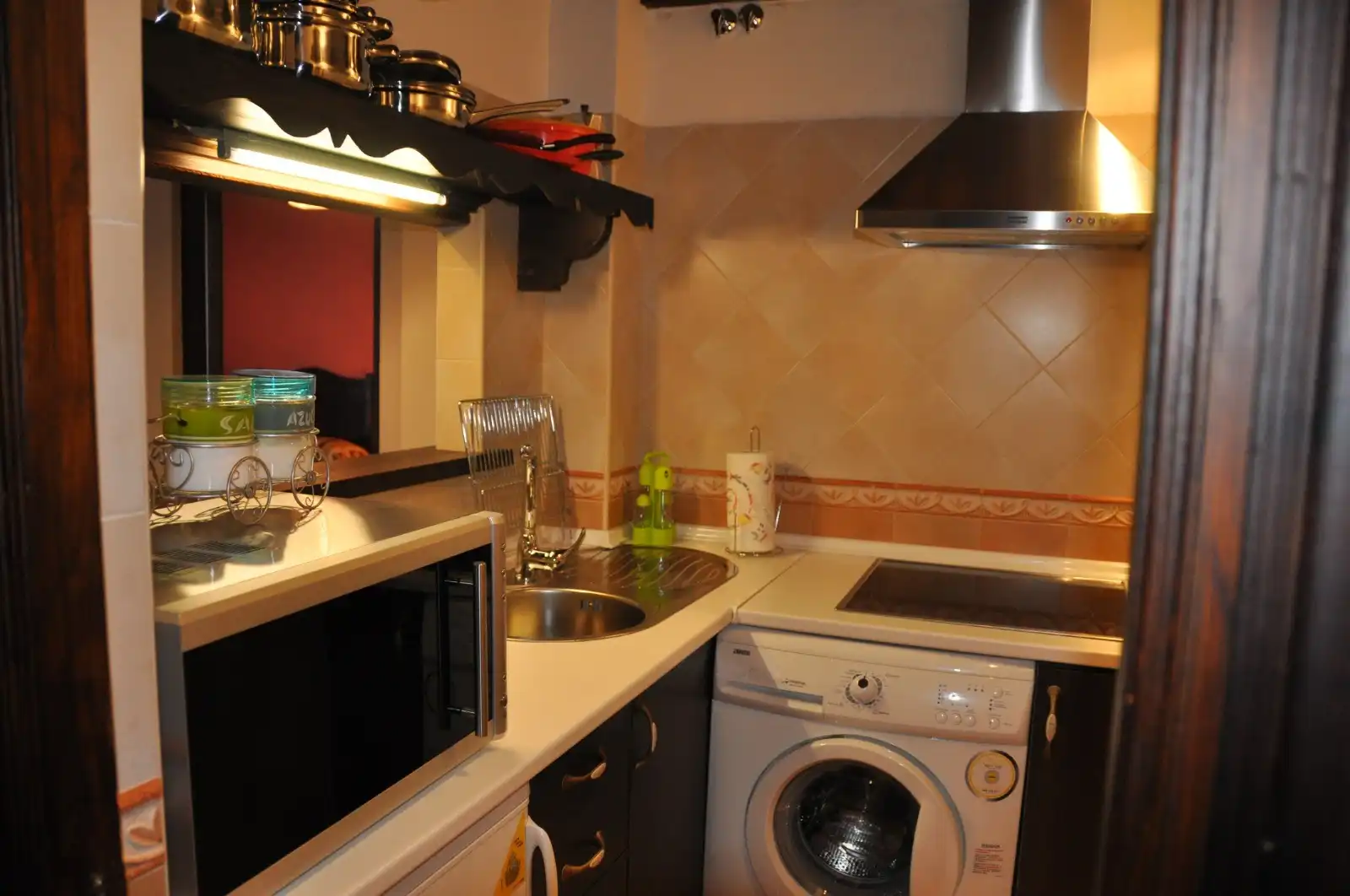 Kitchen of Apartments for sale in Sotoserrano  with Air Conditioner and Furnished