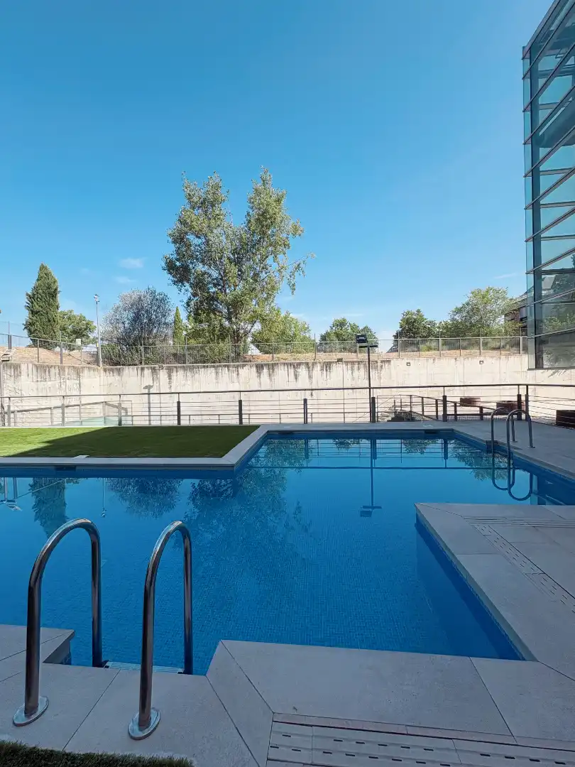Swimming pool of Duplexes for rent in Las Rozas de Madrid  with Air Conditioner, Heating and Balcony