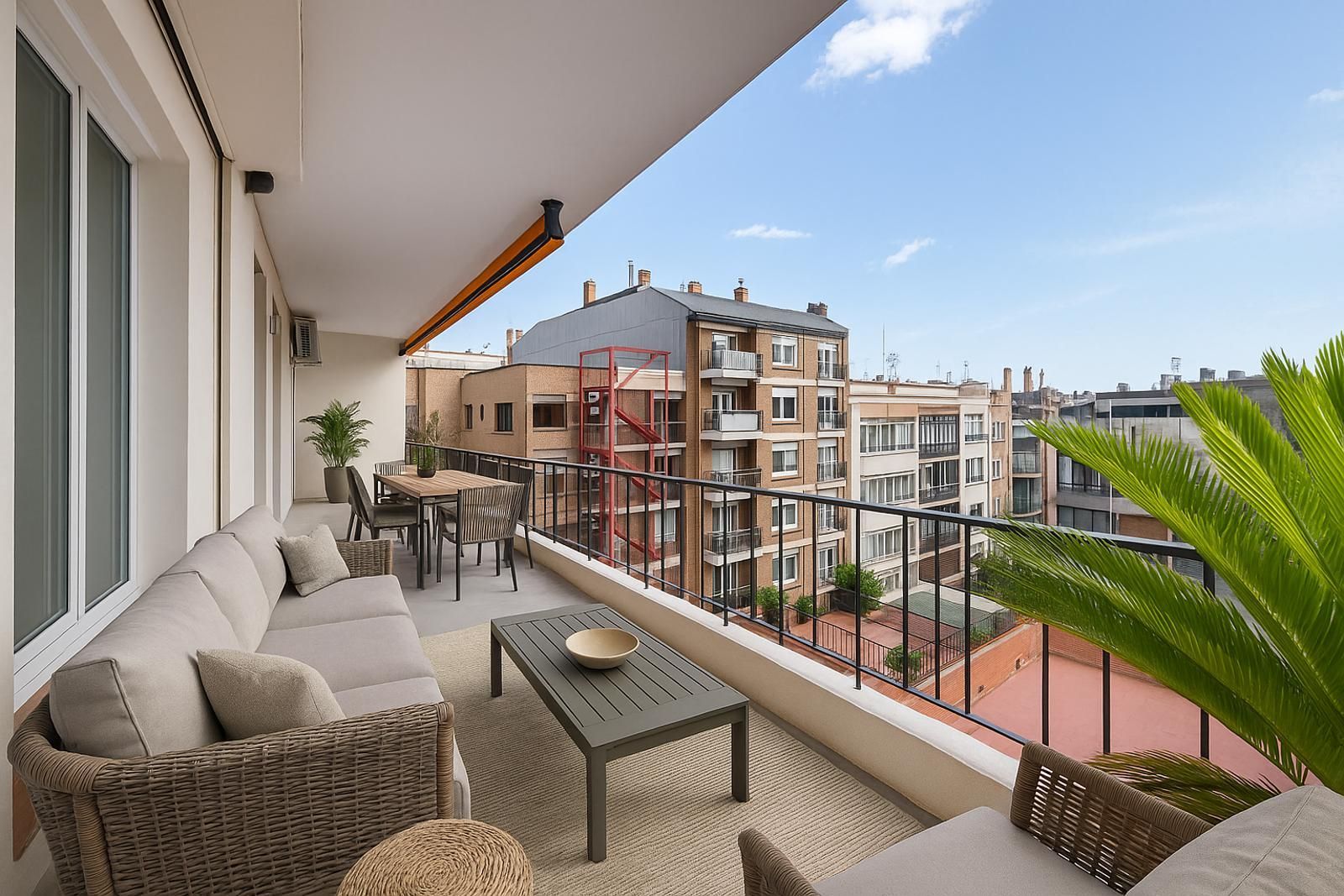 Terrassa de Dúplex de lloguer en  Barcelona Capital amb Aire condicionat, Calefacció i Parquet