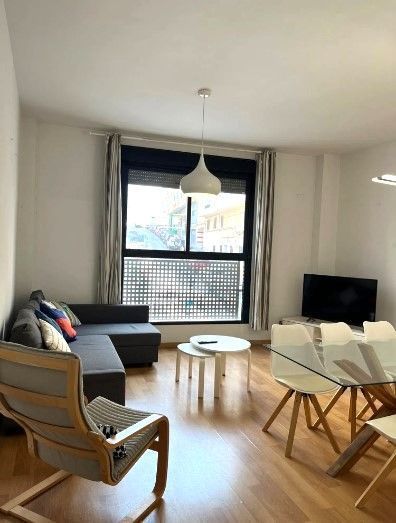 Living room of Flat to rent in Málaga Capital  with Air Conditioner, Furnished and Community pool