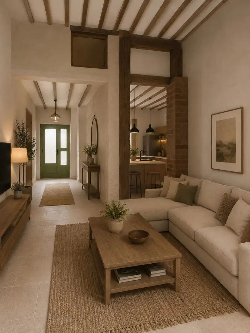 Sala de estar de Casa o chalet en venta en Morata de Tajuña