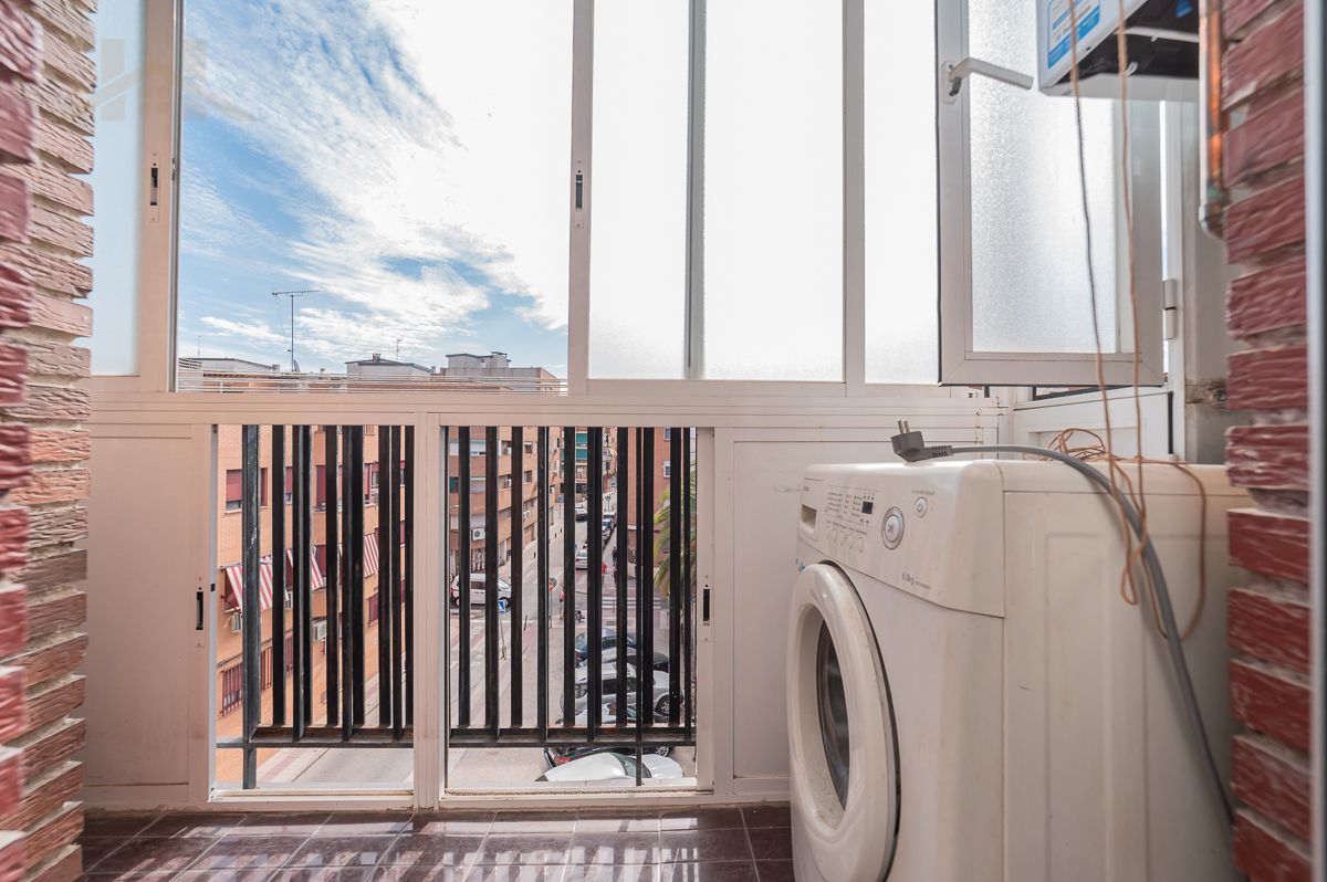 Balcony of Flat for sale in San Sebastián de los Reyes  with Air Conditioner, Heating and Oven