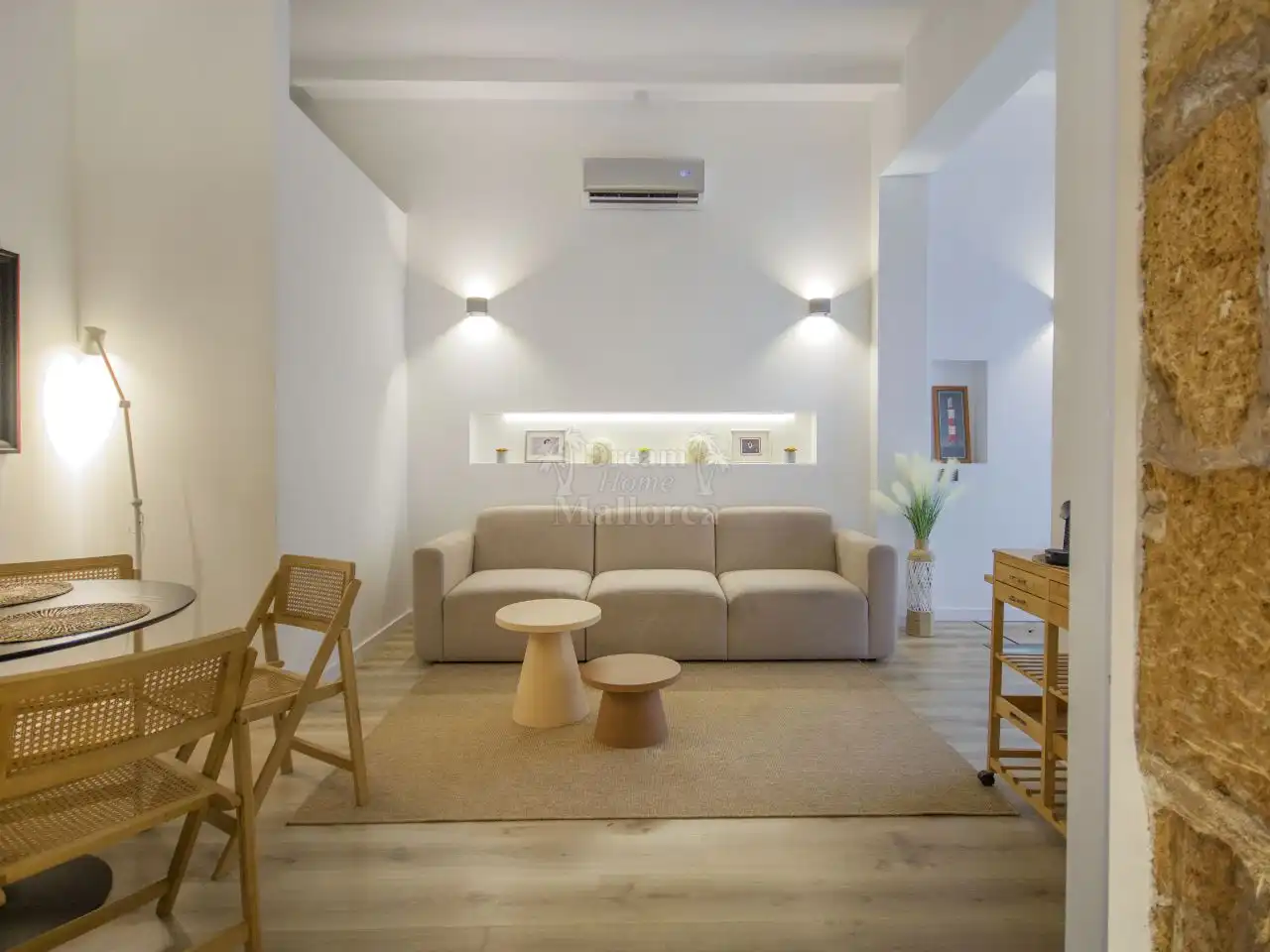 Sala de estar de Piso en venta en  Palma de Mallorca con Aire acondicionado y Terraza