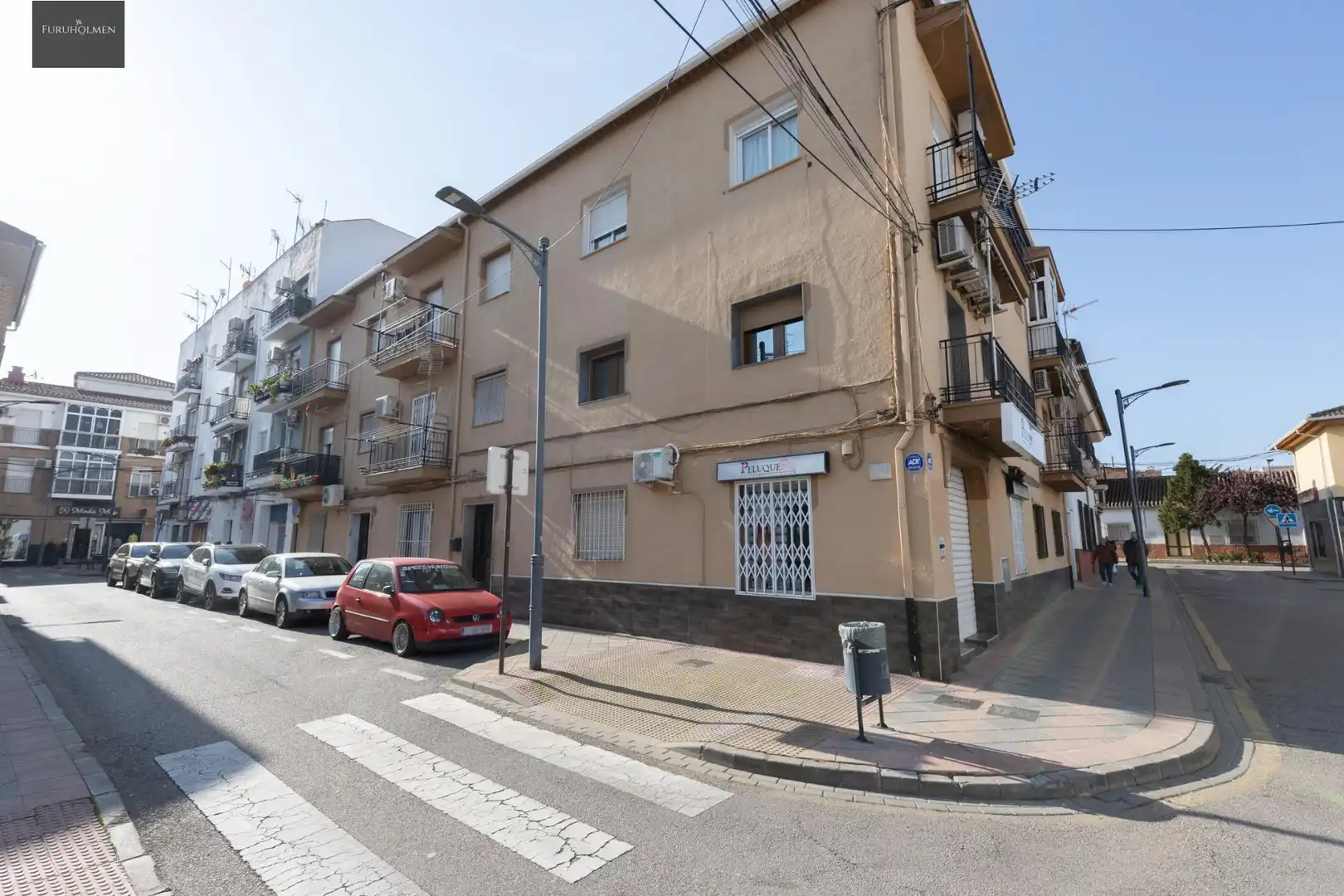 Exterior view of Flat for sale in Armilla  with Air Conditioner and Heating