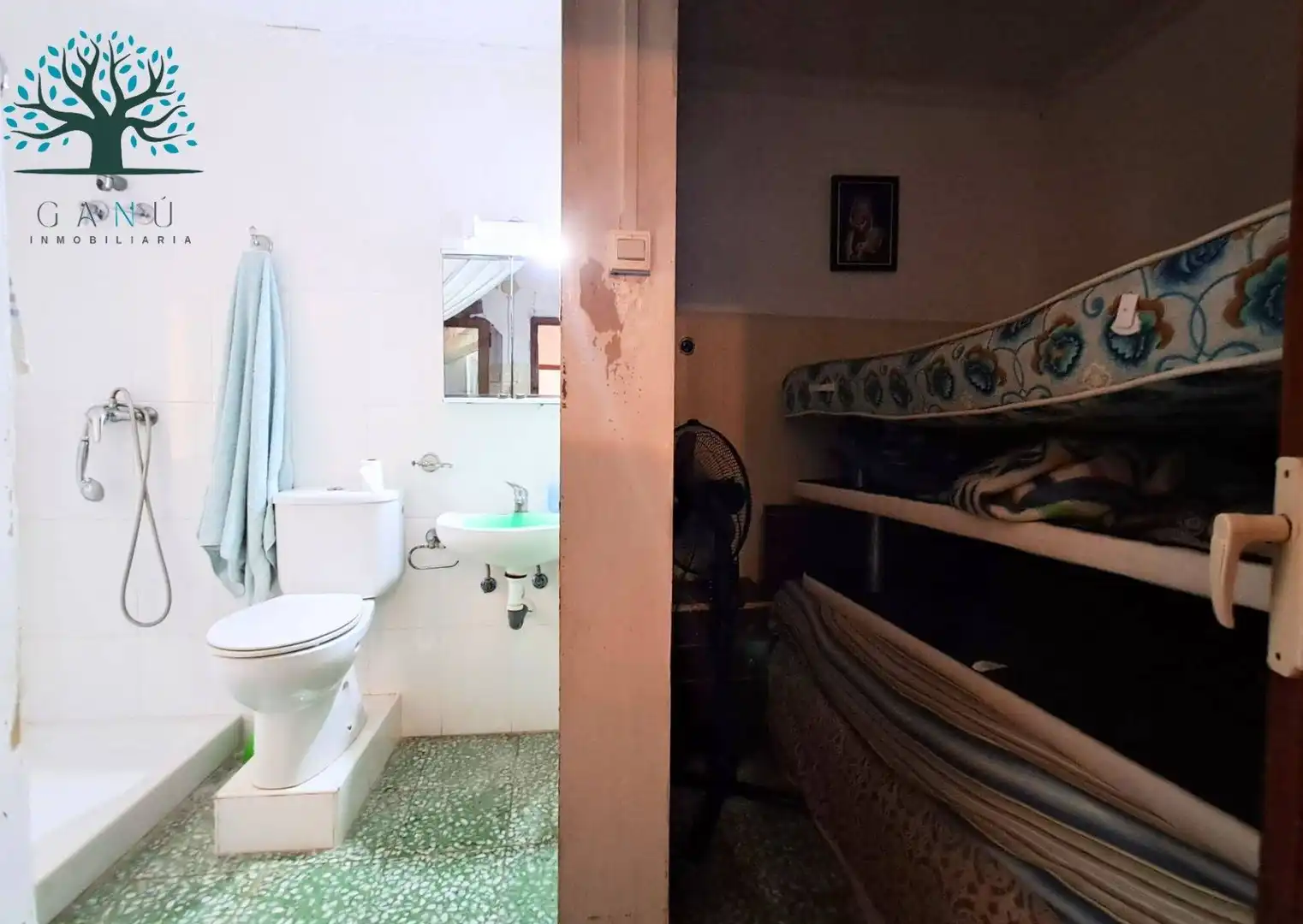 Bany de Casa o xalet en venda en Mazarrón amb Jardí privat, Traster i Moblat