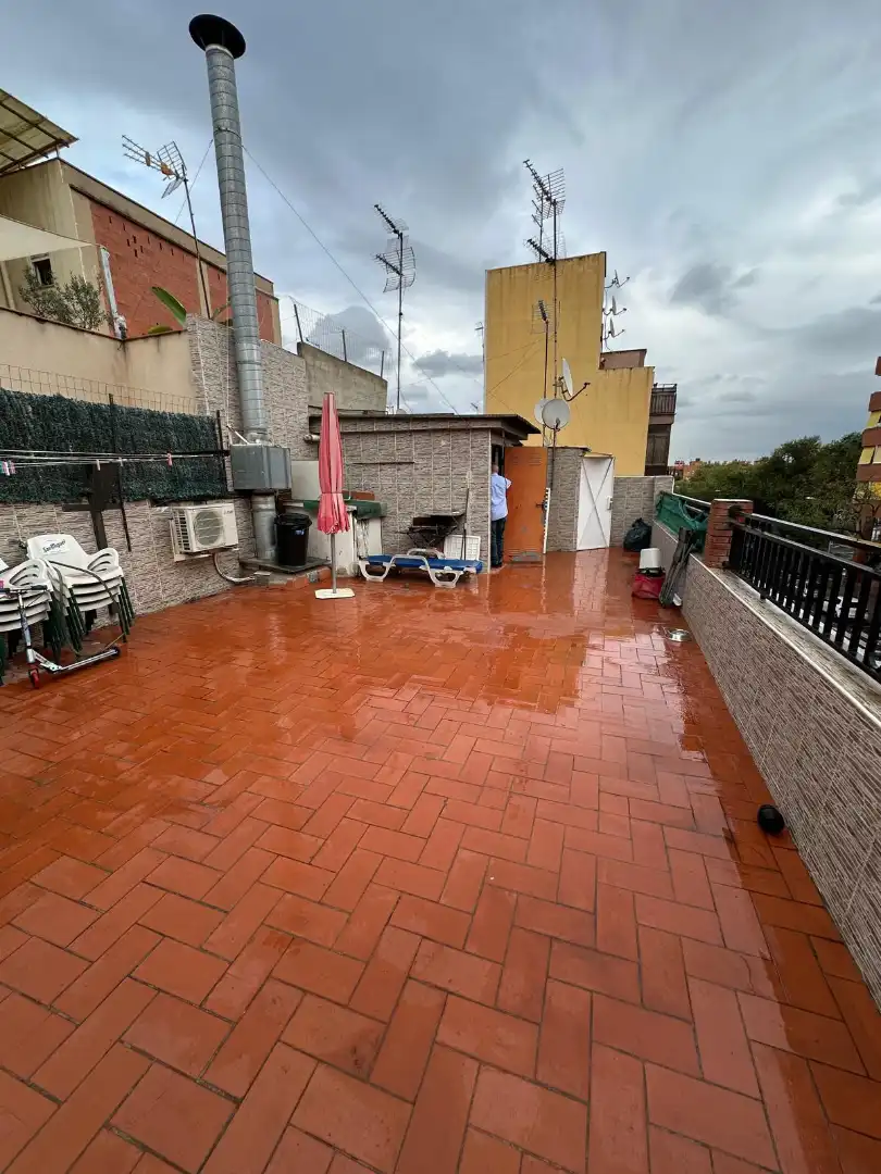 Terrace of Flat for sale in Badalona  with Air Conditioner, Heating and Terrace