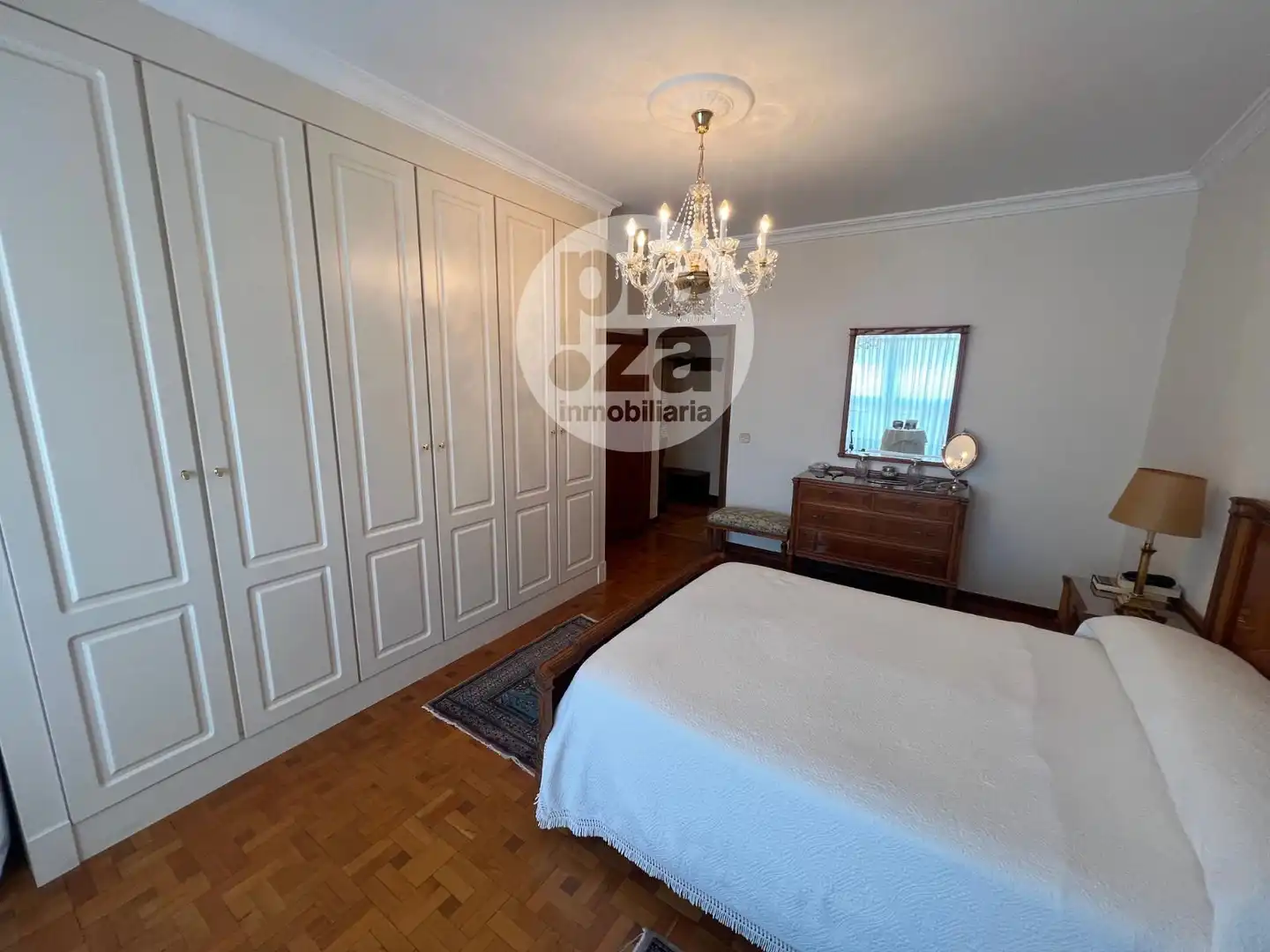 Bedroom of Flat for sale in Burgos  with Heating, Terrace and Storage room
