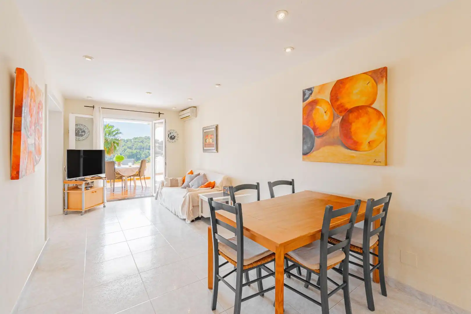 Dining room of Detached homes for sale in Andratx  with Air Conditioner, Heating and Private garden