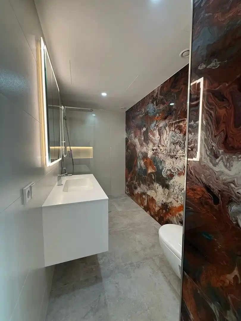 Bany de Casa o xalet de lloguer en  Palma de Mallorca amb Terrassa i Balcó