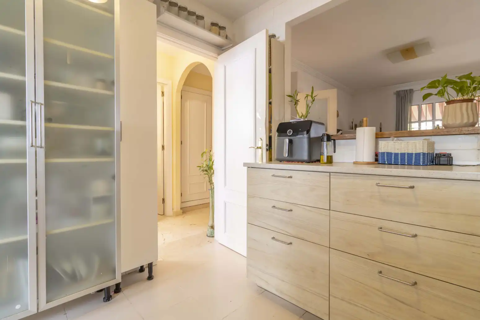 Kitchen of Houses for sale in Bormujos  with Air Conditioner, Terrace and Storage room