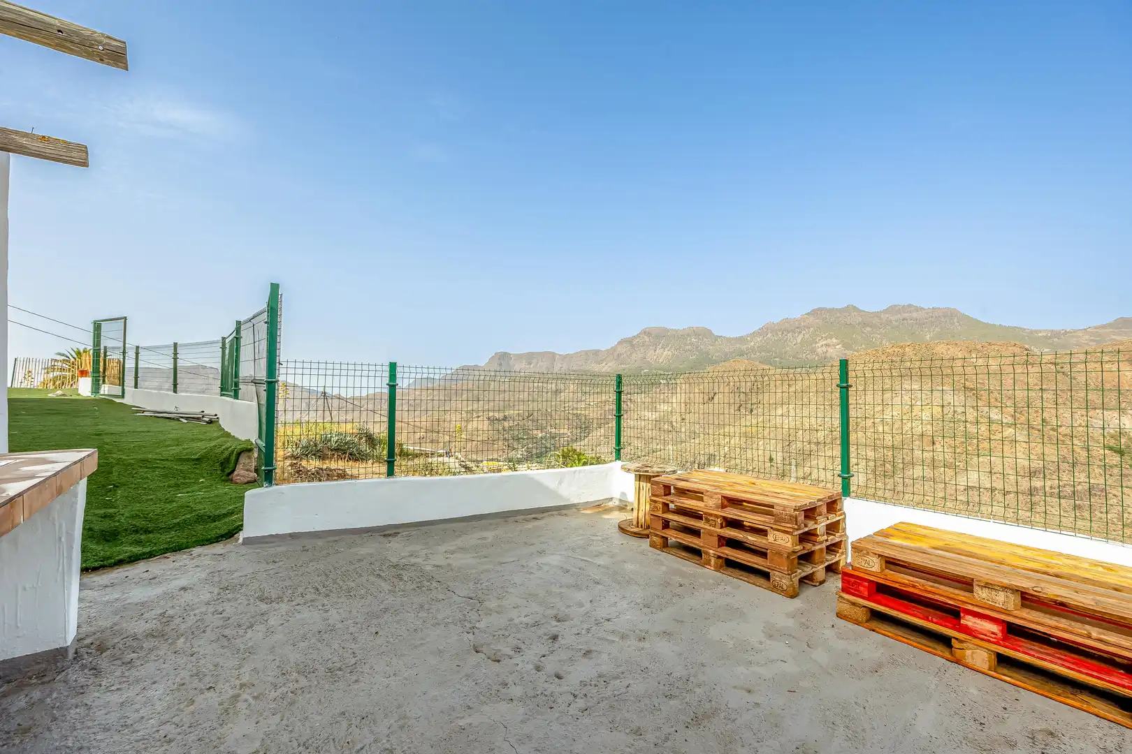 Terrassa de Casa o xalet en venda en San Bartolomé de Tirajana amb Aire condicionat, Jardí privat i Terrassa