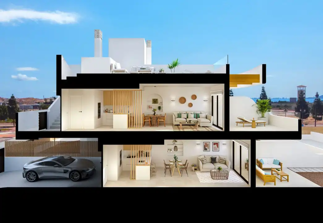Attique avec terrasse à vendre à Las Lomas de Rame - Bahía Bella, imagen 17