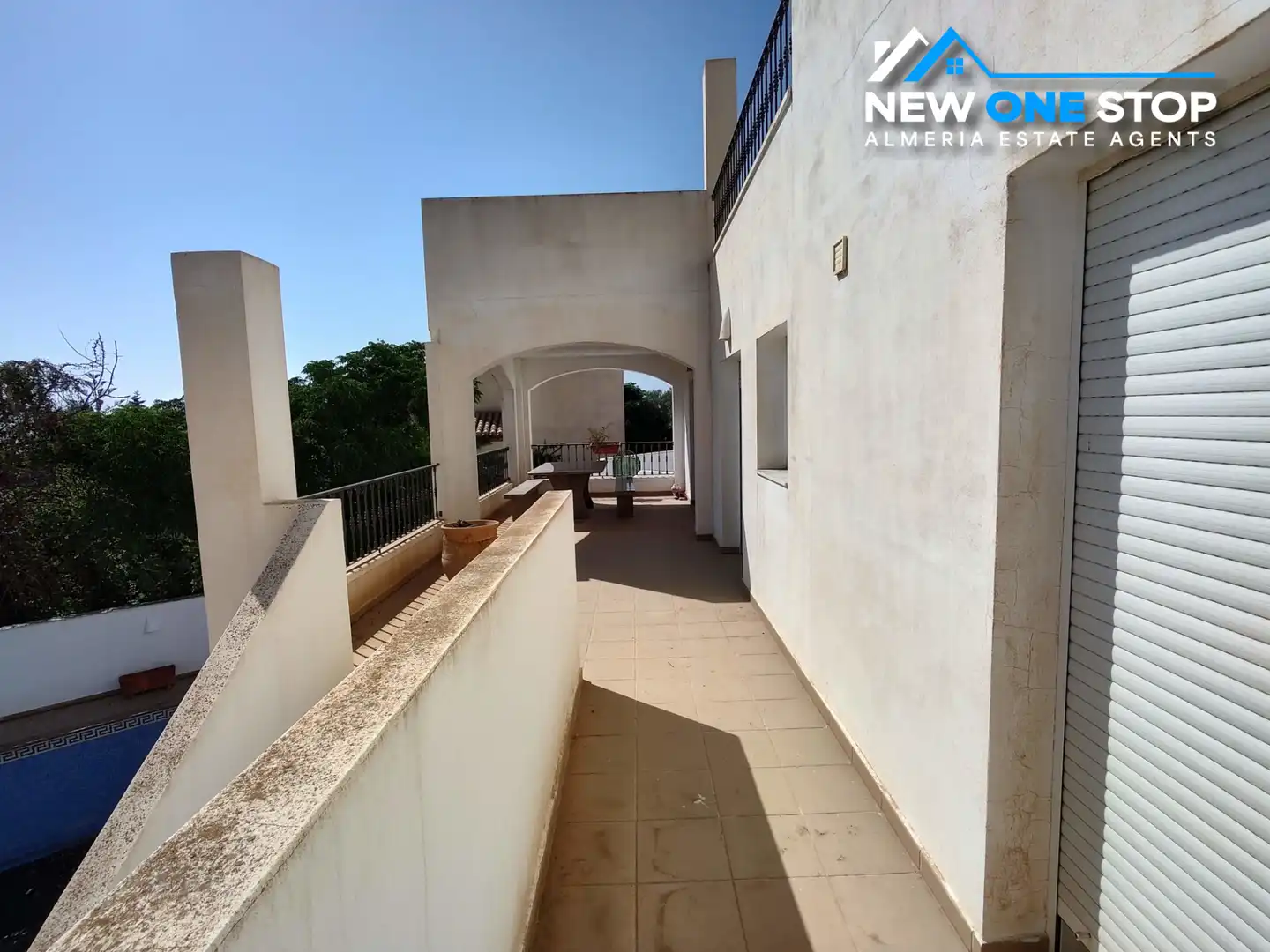 Terraza de Casa o chalet en venta en Mojácar con Aire acondicionado, Jardín privado y Terraza