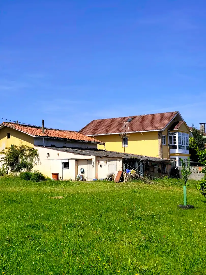 Vista exterior de Casa o chalet en venta en Avilés con Jardín privado y Terraza