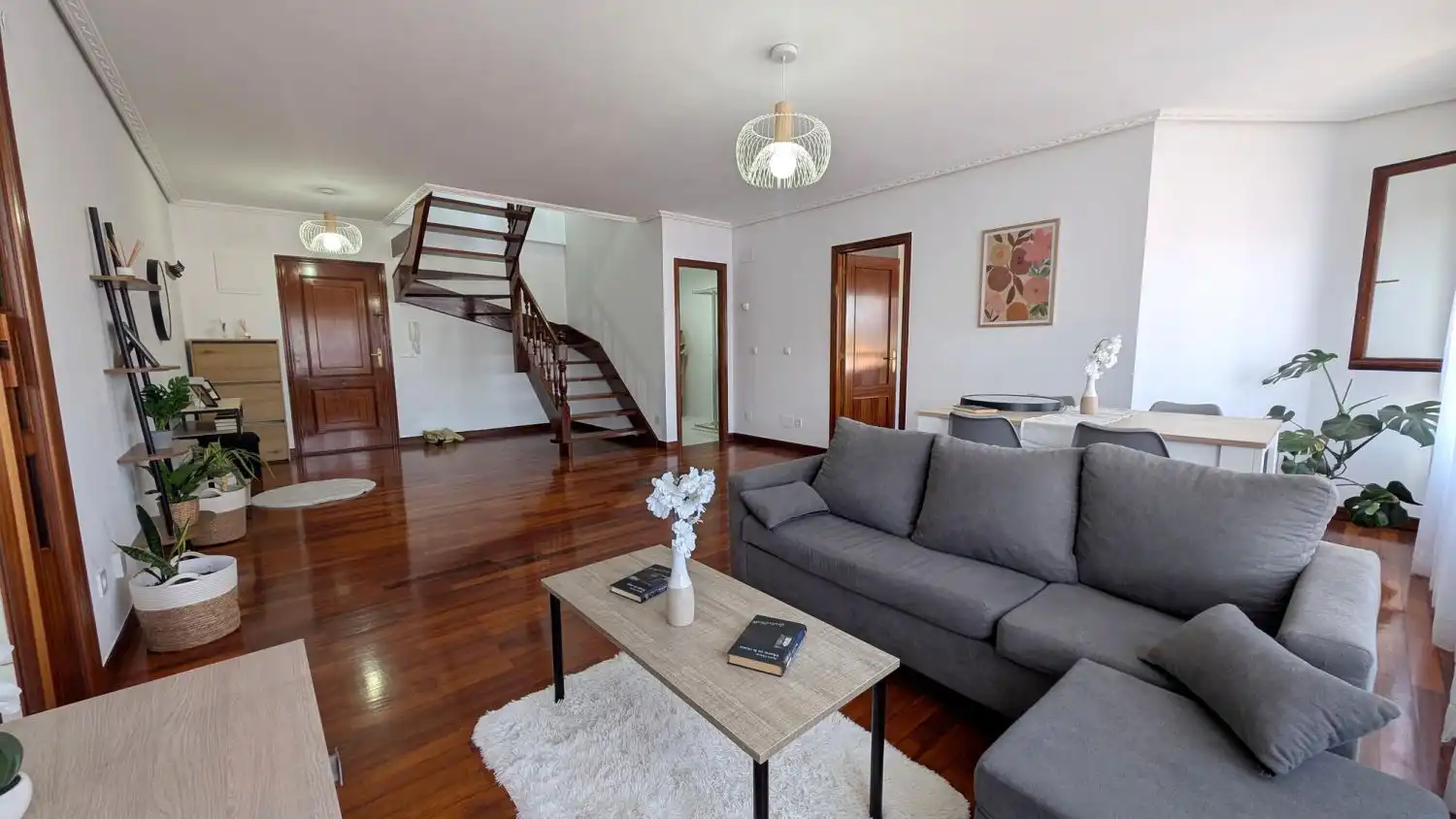 Living room of Flat for sale in Piélagos  with Heating, Terrace and Furnished