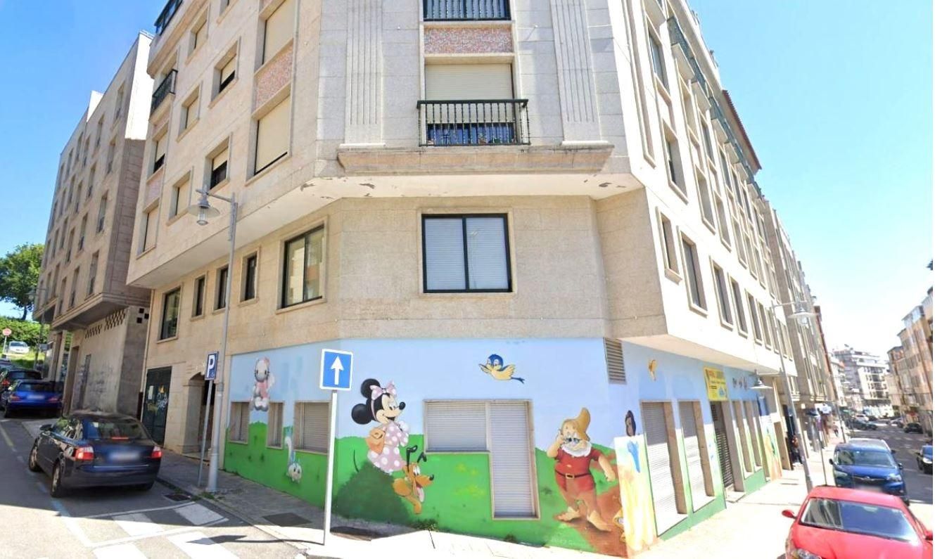Vista exterior de Piso en venta en Cangas  con Trastero