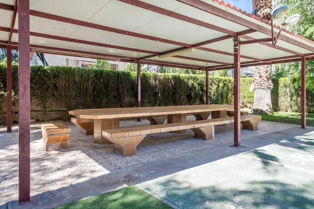 Terrace of Flat for sale in Benidorm  with Air Conditioner, Heating and Private garden