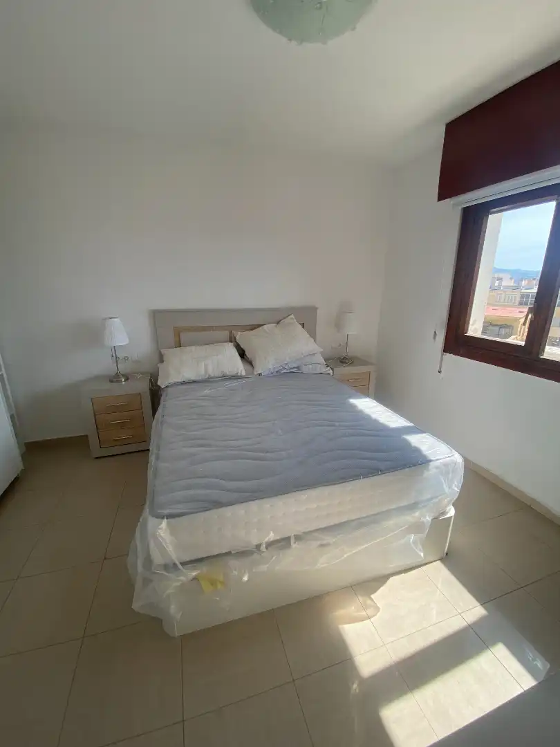 Bedroom of Flat for rent in Málaga  with Air Conditioner, Furnished and Washing machine