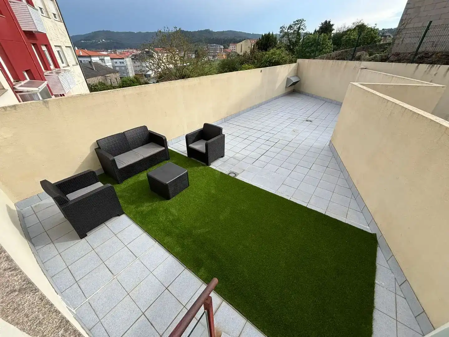 Terrace of Flat for rent in Arteixo  with Private garden, Parquet flooring and Storage room