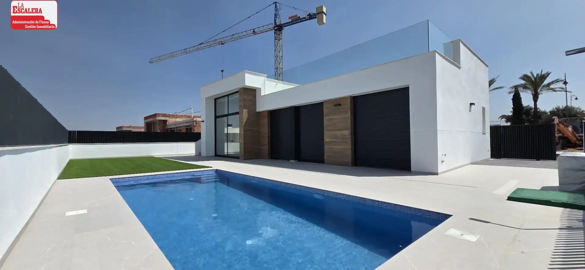 Piscina de Casa o chalet en venta en Alhama de Murcia