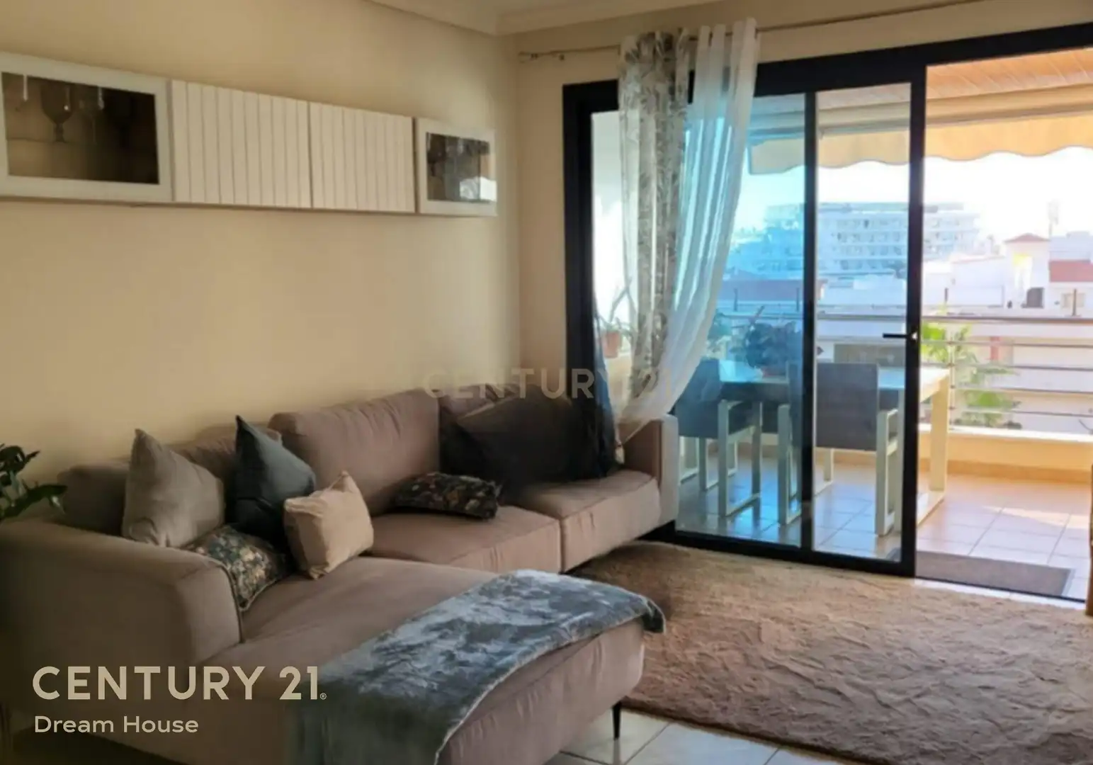 Sala de estar de Apartamento de alquiler en Santiago del Teide