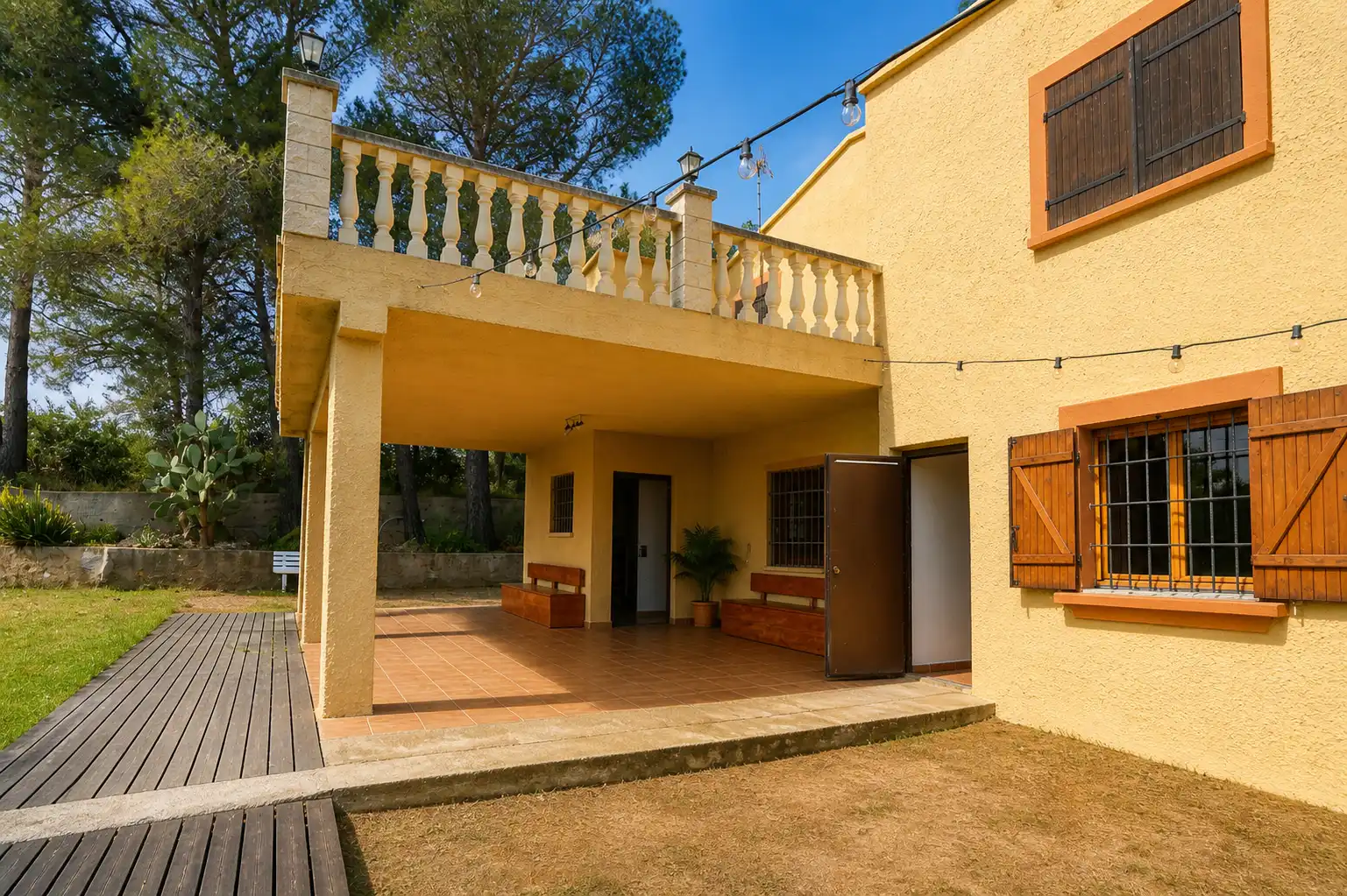 Terraza de Casa o chalet en venta en Riudecanyes con Jardín privado, Terraza y Trastero