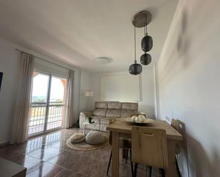 Sala d'estar de Apartament de lloguer en Mazarrón amb Aire condicionat, Terrassa i Moblat