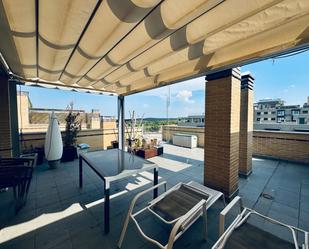 Terrace of Duplex to rent in  Madrid Capital  with Air Conditioner, Terrace and Balcony