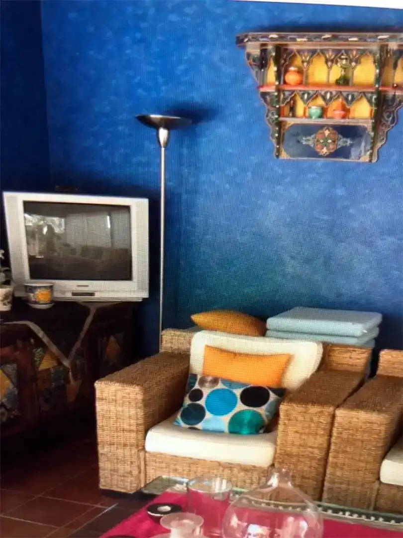 Sala de estar de Casa o chalet en venta en Benalmádena con Aire acondicionado, Piscina y Balcón