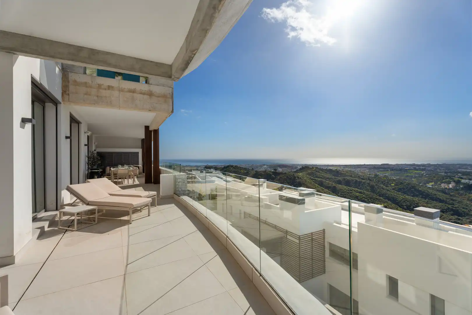 Terrace of Apartments for sale in Benahavís  with Air Conditioner, Terrace and Storage room