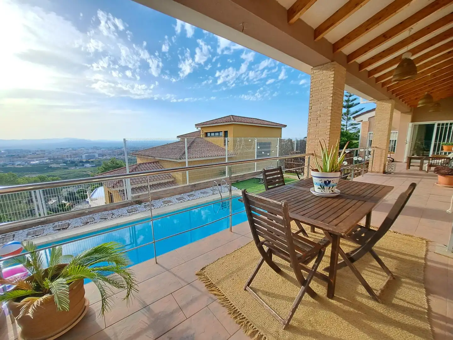 Terraza de Casa o chalet en venta en Alzira con Calefacción, Jardín privado y Terraza