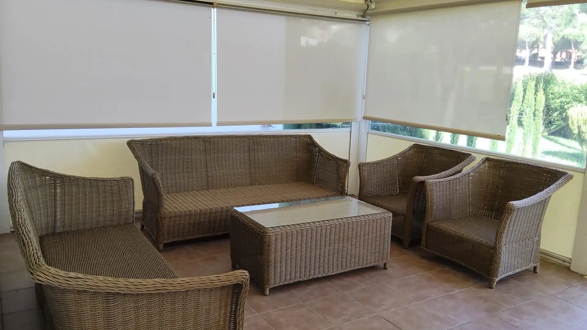 Terrassa de Casa o xalet en venda en Islantilla amb Aire condicionat, Jardí privat i Terrassa
