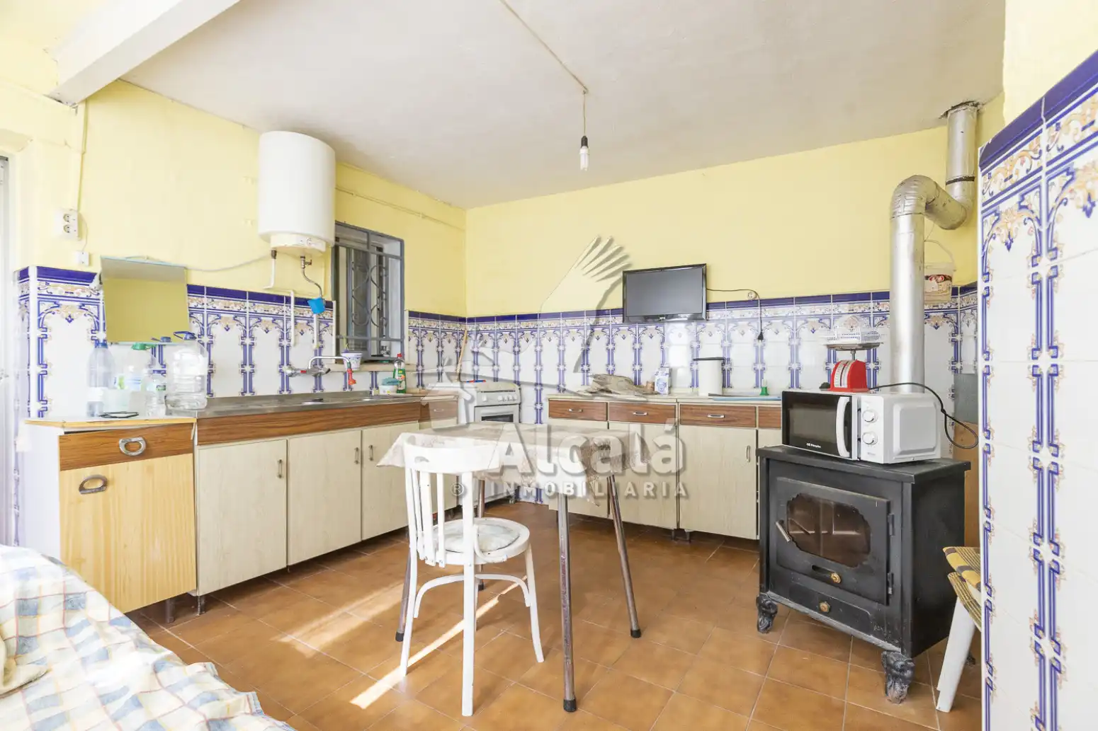Cuina de Casa o xalet en venda en Espinosa de Henares amb Terrassa