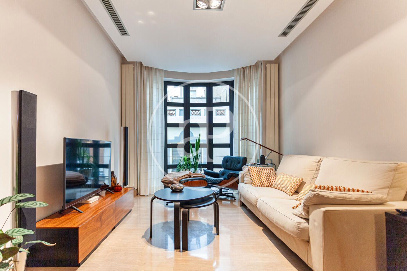 Sala d'estar de Casa o xalet en venda en Castellón de la Plana / Castelló de la Plana amb Aire condicionat, Calefacció i Traster