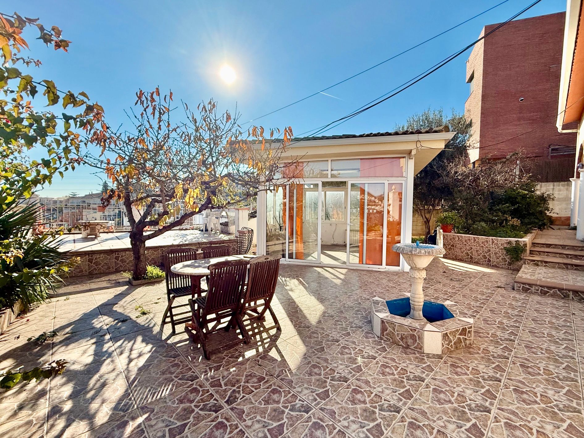 Terrassa de Casa o xalet en venda en Sant Boi de Llobregat amb Calefacció, Jardí privat i Terrassa