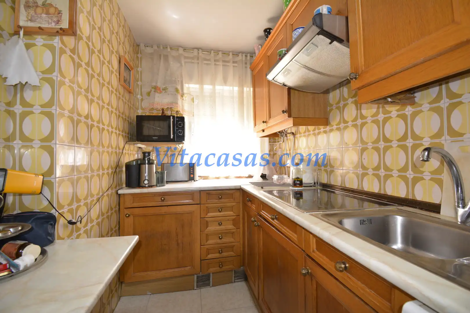 Cuina de Pis en venda en Madrid amb Calefacció, Parquet i Terrassa