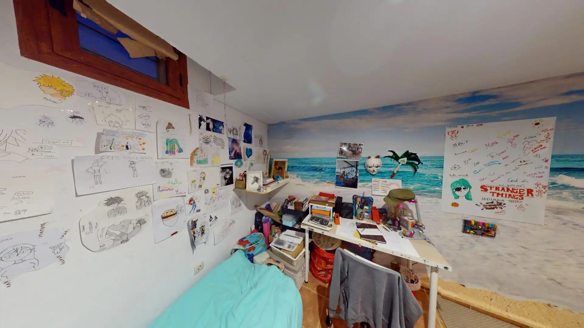Schlafzimmer von Maisonette zum Verkauf in El Berrueco mit Terrasse