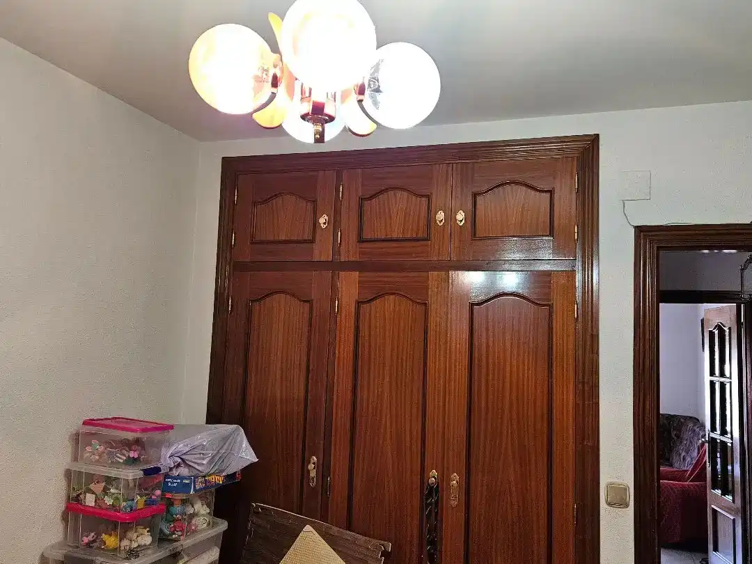 Schlafzimmer von Wohnung zum Verkauf in Muñoveros mit Abstellraum, Möbliert und Balkon