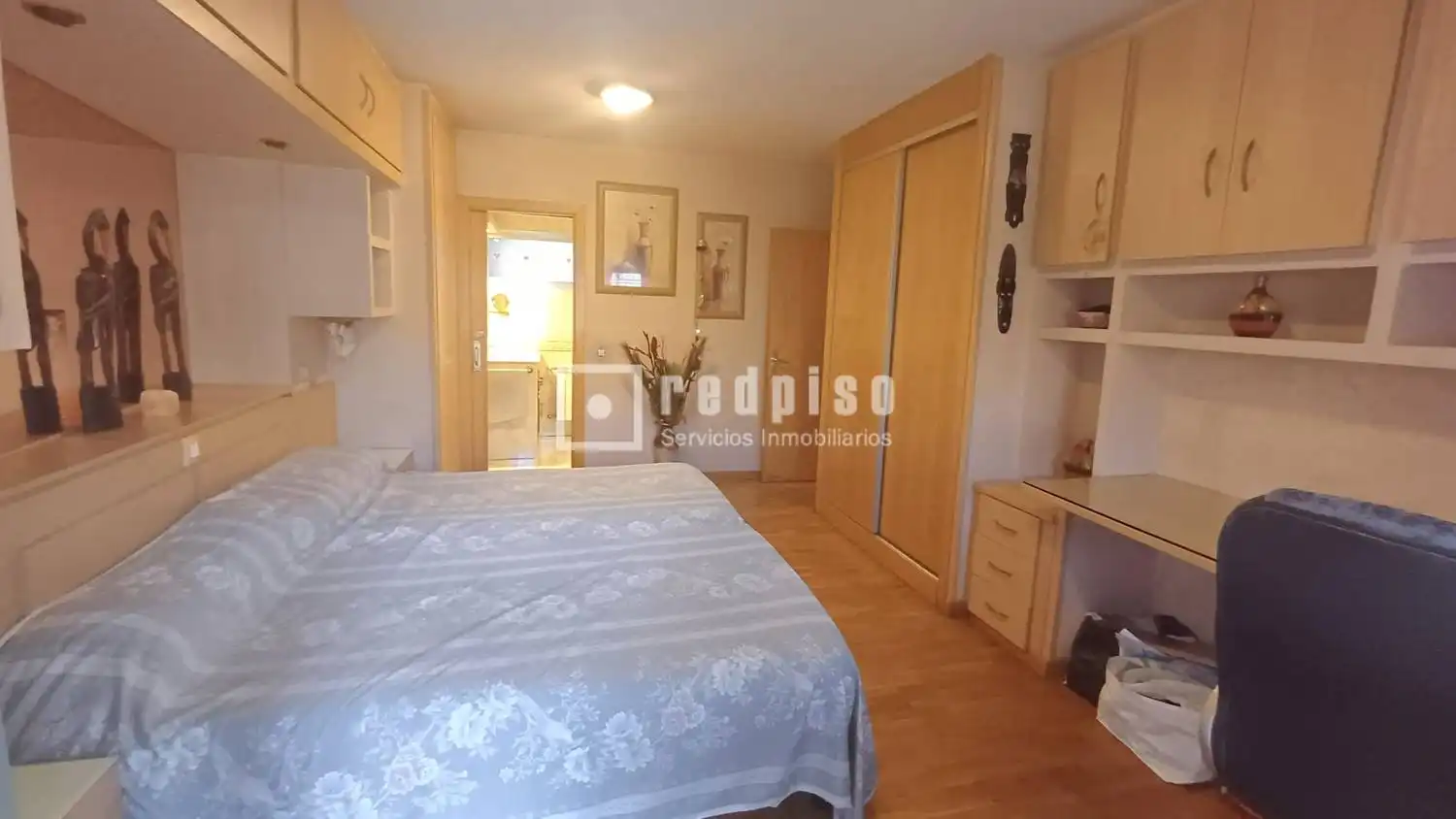 Bedroom of Flat for sale in Madrid  with Heating, Terrace and Storage room
