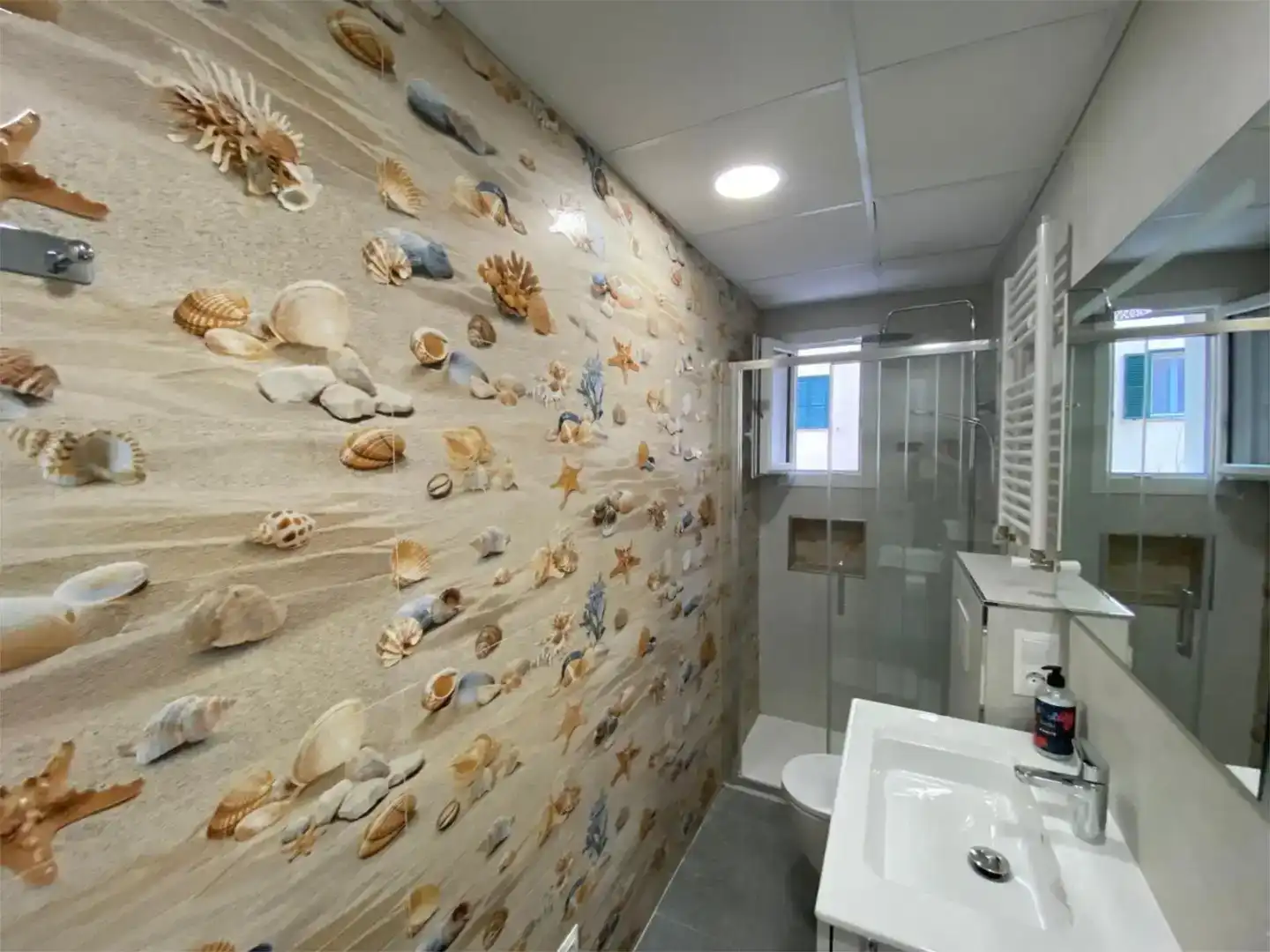 Baño de Piso de alquiler en Sóller con Aire acondicionado, Amueblado y Balcón