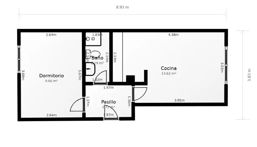 Piso en venta en Roquetas de Mar